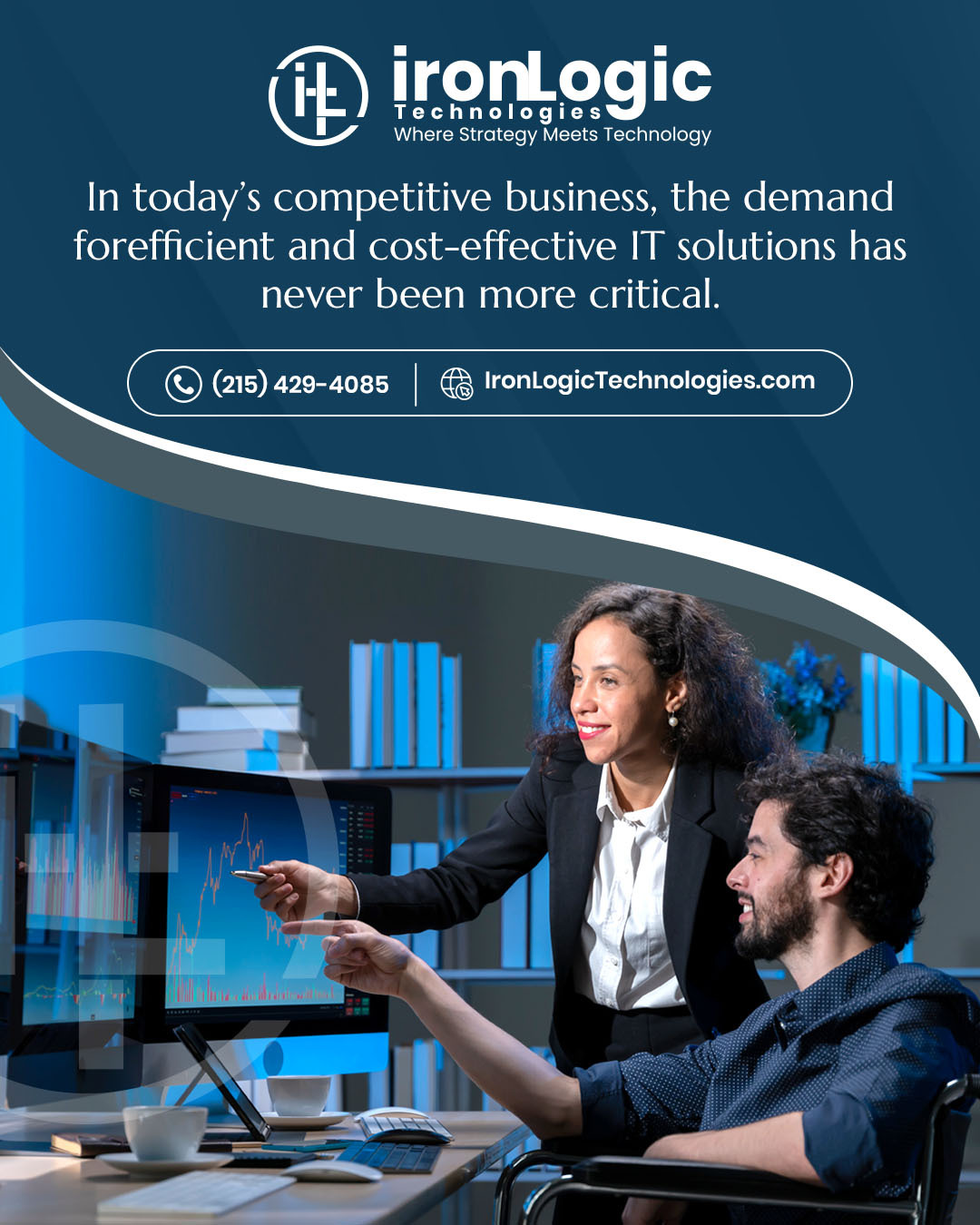In today’s fast-paced business world, efficiency and smart IT solutions aren’t just advantages—they’re necessities. At IronLogic Technologies, we deliver strategic, cost-effective tech services that keep you ahead of the curve.
Our services include:
• IT Professional Services
• Channel Partnering
• Technology Reseller
• IT Asset Disposition (ITAD)
Let’s talk! Call us at (215) 429-4085 or visit IronLogicTechnologies.com
#innovations #IronLogic #ITSolutions #BusinessStrategy #TechThatWorks #Innovation